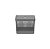 Cesto Organizador Grid c/Tampa 20L Chumbo (ref.CG350) - Imagem 1