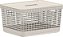Cesto Organizador Grid c/Tampa 08L Bege (ref.CG250) - Imagem 1