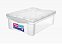 Caixa Organizadora c/Tampa 13,5L Radical Color - Cristal (ref.21001) - Imagem 1