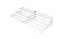 Organizador Multinível Extensível Clear 25 x 29-54 x 10,3cm Cristal (ref.OC850) - Imagem 1