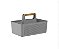 Organizador Multiuso Flow com alça 34,6 x 21,5 x 22,4 - Chumbo (ref.OMW100CHF) - Imagem 1