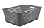Cesta Organizadora Maxi 40 Litros Chumbo 56 x 41 x 22 cm (ref.CO460) - Imagem 1