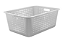 Cesta Organizadora Maxi 40 Litros Branco 56 x 41 x 22 cm (ref.CO460) - Imagem 1