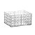 Organizador Empilhável Quadratta Cristal PP 16 x 11,5 x 8 (ref.841) - Imagem 1