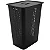 Cesta De Roupas Com Tampa 47 Litros Preto (ref.CO570) - Imagem 1