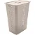 Cesta De Roupas Com Tampa 47 Litros Bege (ref.CO570) - Imagem 1
