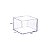 Organizador Encaixa H2 14,6 X 14,6 X 10,6 cm (ref.ECXH23) - Imagem 1