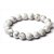 PULSEIRA DE HOWLITA BRANCA 6 MM - Imagem 1