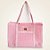 Bolsa de Praia Treliça - Rosa Bebê - Imagem 1