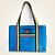 Bolsa de Praia Treliça - Azul Royal - Imagem 1