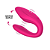 VIBRADOR DE CASAL COM MOTOR DUPLO & FUNCIONA POR APLICATIVO - Imagem 6