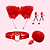 KIT BUNNY TIARA & PLUG ANAL POMPOM - 4 ITENS - Imagem 1
