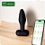 PLUG ANAL VIBRATÓRIO/GIRATÓRIO - FUNCIONA POR APLICATIVO! FAZ 360° - Imagem 1