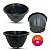 Kit 10 Vasos Preto Cuia 13 Resistente Para Rosa do Deserto Suculentas - Imagem 1