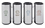 Lixeira Coleta Seletiva Inox 31L - Imagem 1