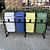 Conjunto de 4 Lixeiras Plásticas Coleta Seletiva 60L - Imagem 4