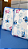 Kit com 2 Fronhas em Malha 100% Algodão Stitch Azul Gold Home - Imagem 1
