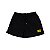 SHORT TAG YALLOW LOGO TACTEL PRETO - Imagem 1