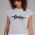 REGATA BRANCA LOGO TRASH - Imagem 4