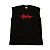 REGATA PRETA LOGO TRASH RED - Imagem 1