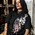 CAMISETA SKULL RED PRETA - Imagem 4