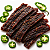 Revills Beef Jerky - Sabor Pimenta Jalapeño Verde 250 Gramas - Imagem 1