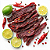 Revills Beef Jerky - Sabor Chilli Limão 250 Gramas - Imagem 1