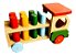 Caminhão Com Pinos De Madeira - Brinquedo Educativo Madeira - Imagem 1