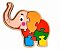Brinquedo Educativo Quebra-cabeça Infantil - Peixinho - Imagem 1