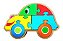 Brinquedo Educativo Quebra-cabeça Infantil - Fusca - Imagem 1