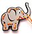 Brinquedo Para Coordenação Motora Alinhavos Elefante - Imagem 1