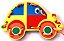 Brinquedo Para Coordenação Motora Alinhavos Fusca - Imagem 1