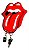 Porta Chaves Rolling Stones Vintage Retro Decoração Parede - Imagem 1