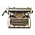 Porta chaves máquina de escrever antiga organizador decor vintage retro - Imagem 4