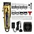 Combo Máquina De Corte Wahl Magic Cordless Gold + Máquina de Acabamento Detailer Li Cordless Gold - Imagem 4