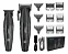 Kit de máquina de barbeiro Pro Clipper Trimmer Vgr V-640 9000 Rpm, cor preta - Imagem 1