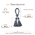 Tassel Glass Nó M - Sob encomenda (pedido mínimo 12un por cor) valor unitário - Imagem 3