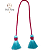 Tassel Glass Maria - Sob encomenda (pedido mínimo 12un por cor) valor unitário - Imagem 1