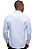 Camisa Manga Longa Regular Oxford c/ Elastano Azul Claro Calvin Klein - Imagem 4