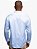 Camisa Liocel Maquinetada Manga Longa Slim Azul Claro Ville de France - Imagem 4