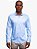 Camisa Manga Longa Tencel Azul Claro Ville de France - Imagem 1