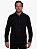Camisa Premium Move Manga Longa Slim Preto Ville de France - Imagem 1