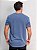 T-Shirt Bolso Brasão Marinho Osklen - Imagem 3