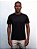 T-Shirt Algodão Australiano Duplo Mercerizada Fio 70 Preto Aramis - Imagem 1