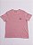 T-Shirt Stone Brasão Naive Rosa Sunset Osklen - Imagem 1