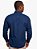 Camisa Manga Longa Slim Flamê Azul Noite Docthos - Imagem 4