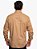 Camisa Manga Longa Slim Flamê Areia Docthos - Imagem 5