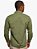 Camisa Manga Longa Slim Flamê Docthos Verde Militar - Imagem 4