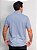 Polo Piquet Azul Claro Calvin Klein - Imagem 4