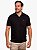 Polo Piquet Elastano Slim Preto Armani Exchange - Imagem 1